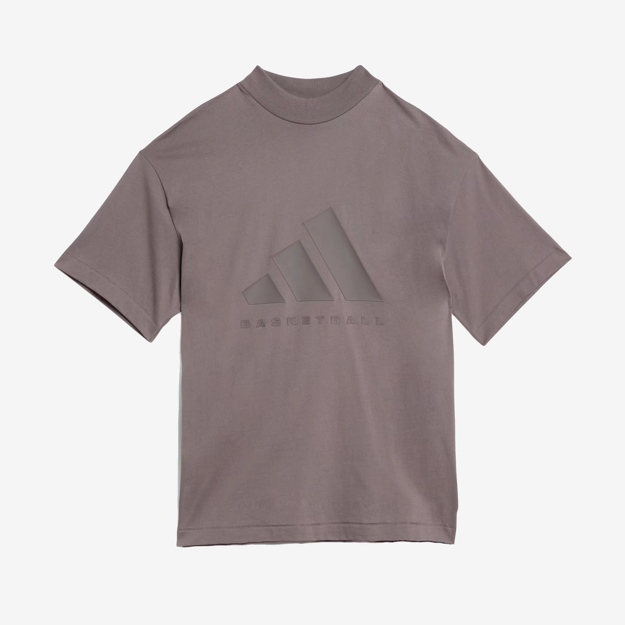 Adidas | BASKETBALL TEE  { CHARCOAL