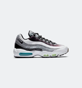 Air Max 95 Grid Pack Mens Shoe - White/Black/Blue Glaze/Lime Blast