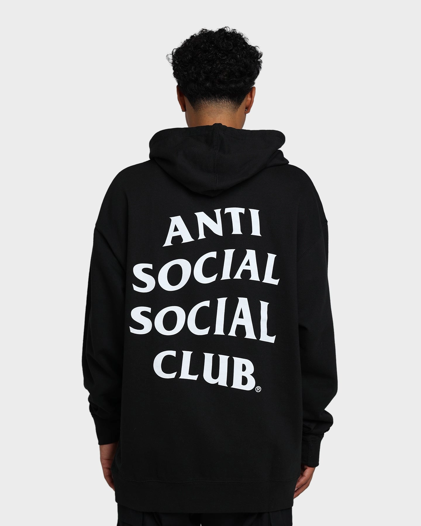 Anti Social Social Club Straight To Voicemail Hoodie Black