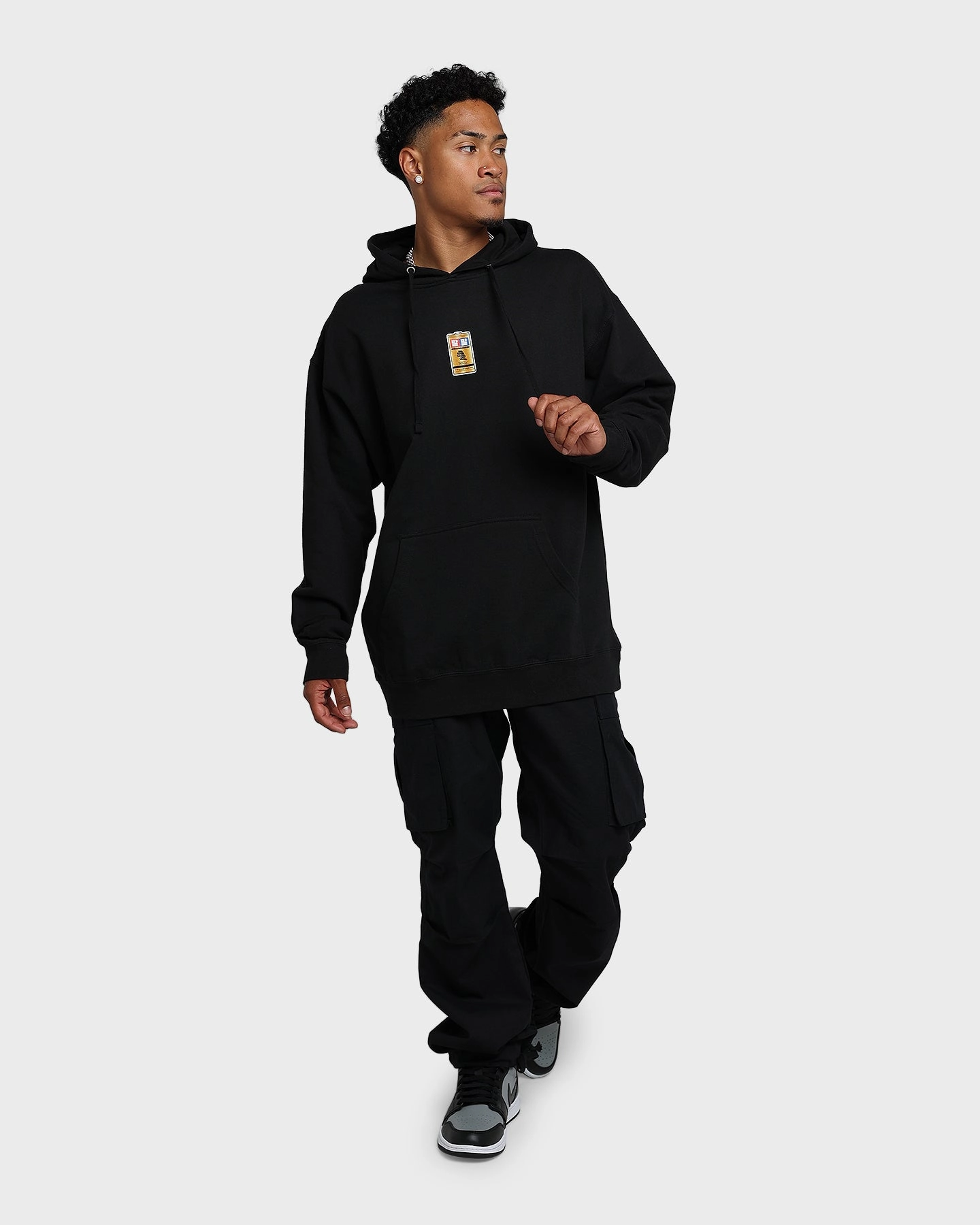 Anti Social Social Club Straight To Voicemail Hoodie Black