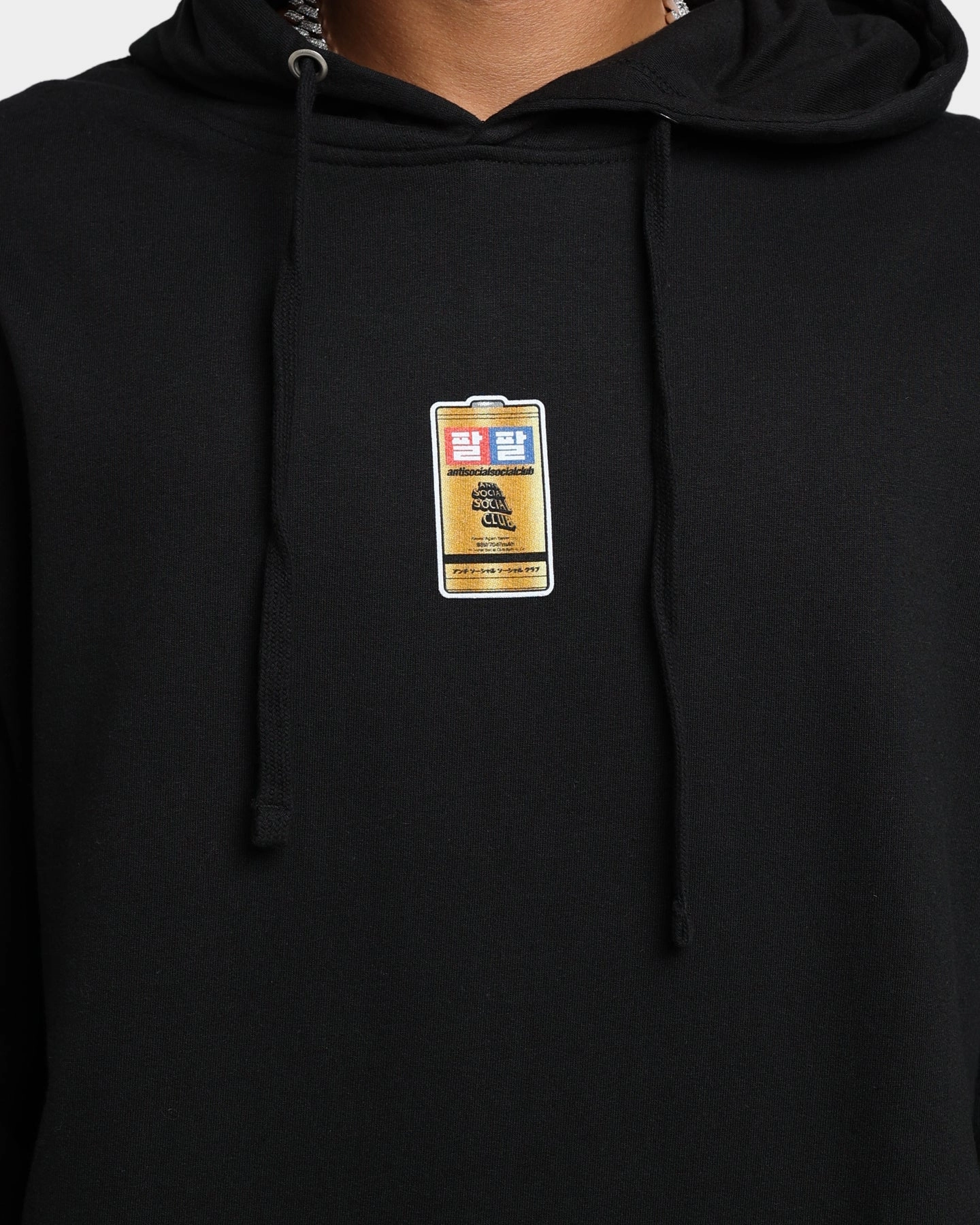 Anti Social Social Club Straight To Voicemail Hoodie Black