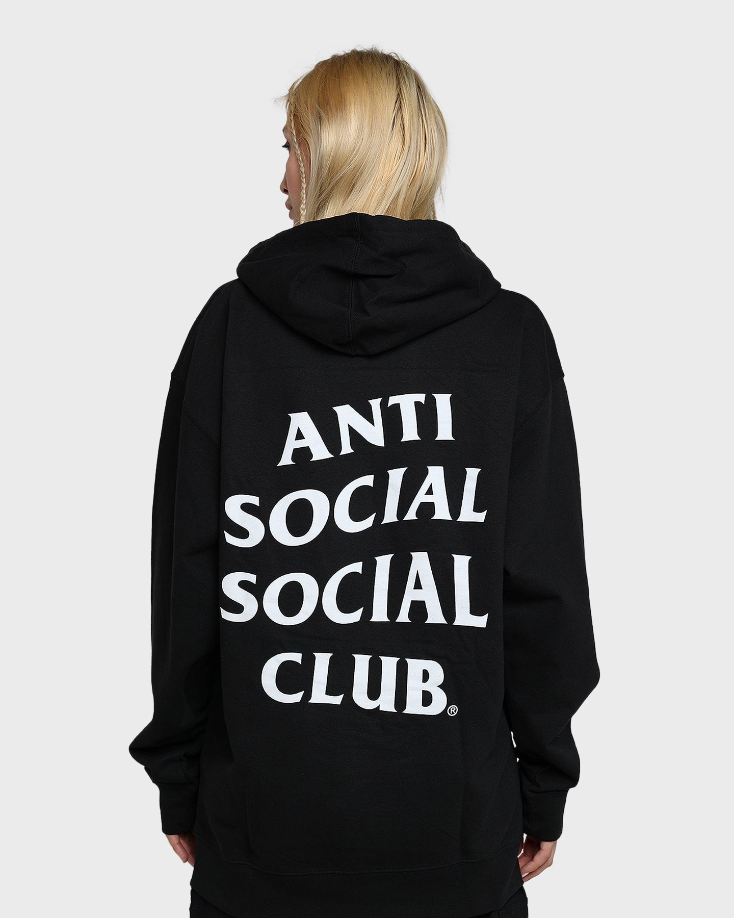 Anti Social Social Club Straight To Voicemail Hoodie Black