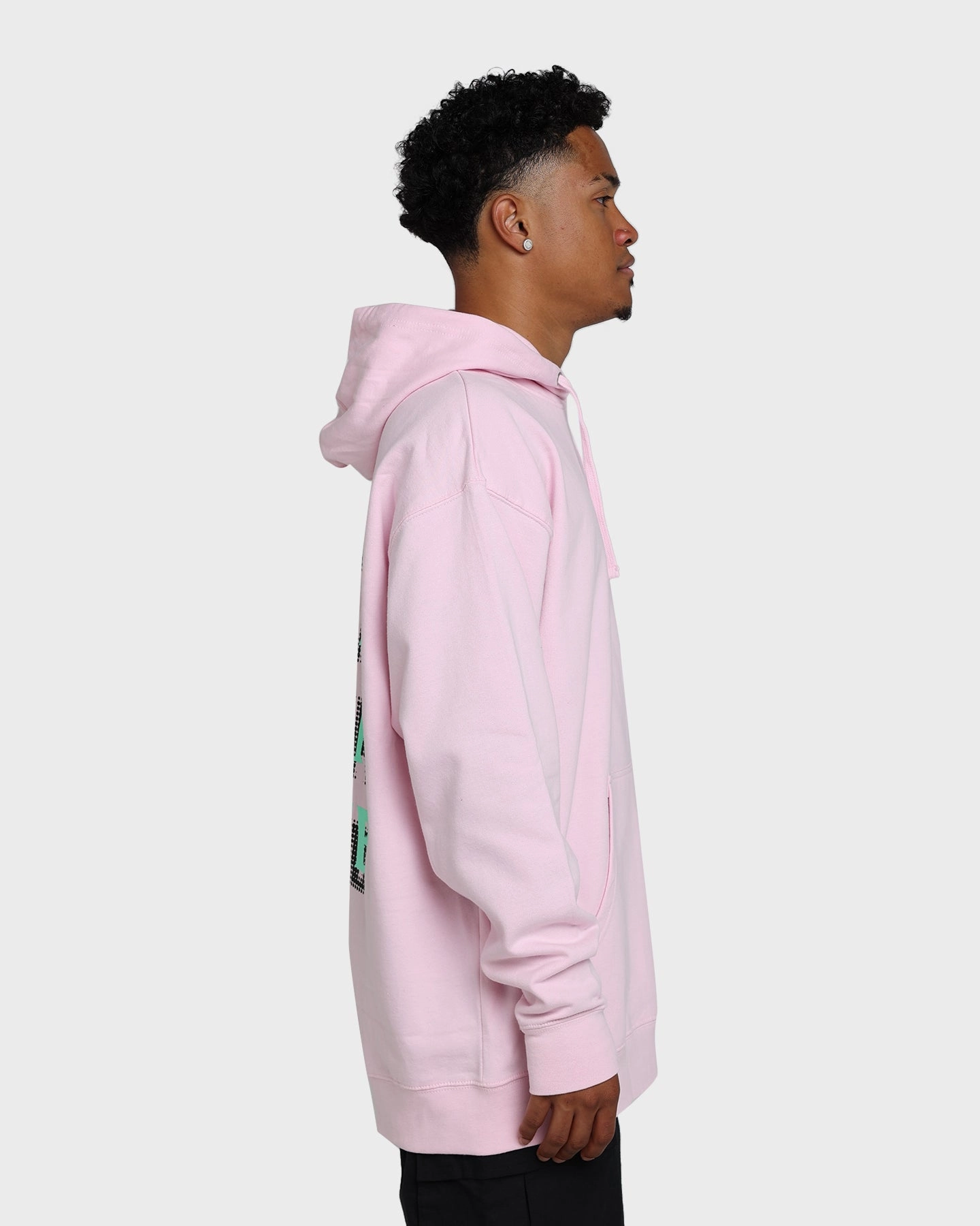 Anti Social Social Club Toned Down Hoodie Pink