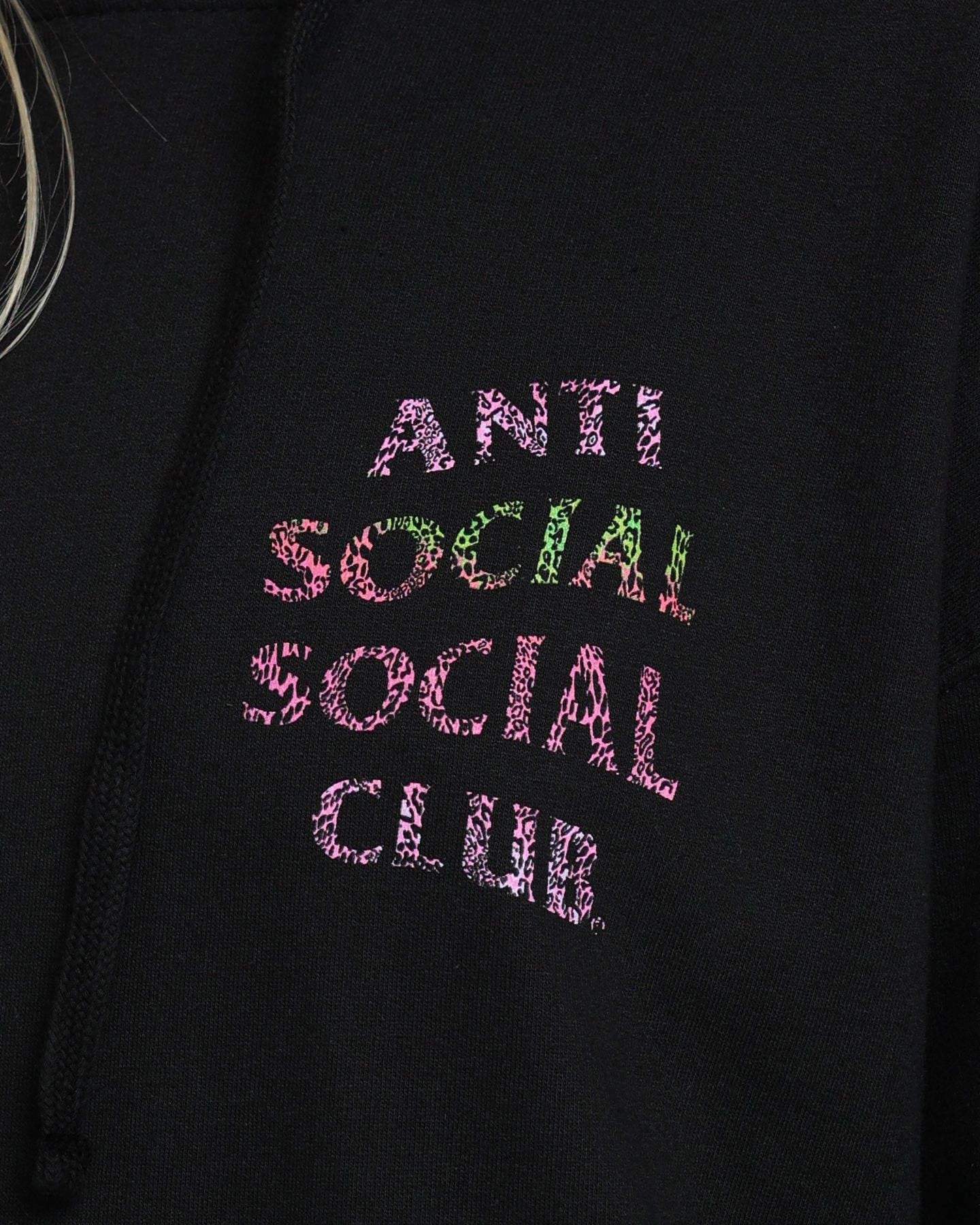 Anti Social Social Club Tronic Hoodie Black