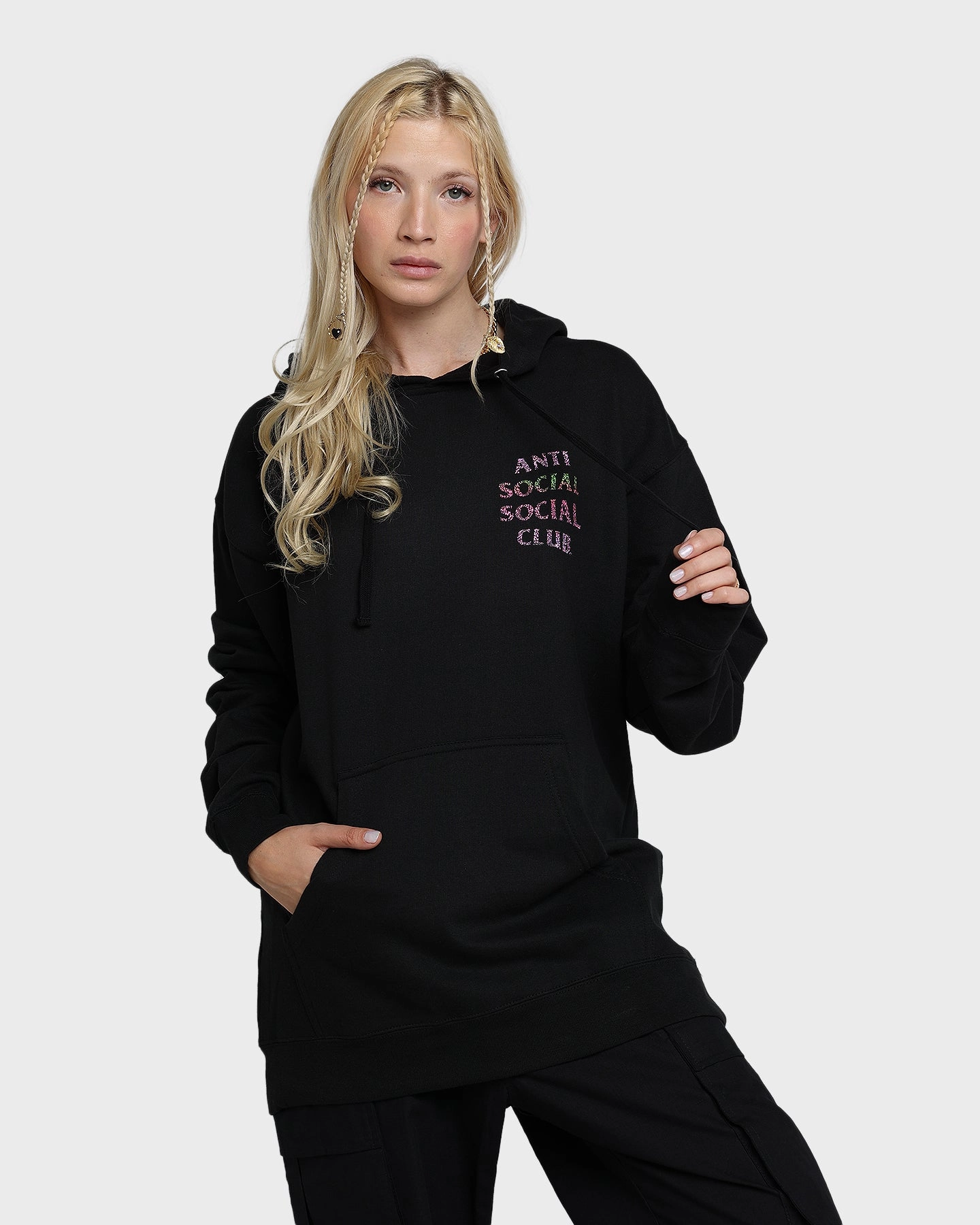 Anti Social Social Club Tronic Hoodie Black
