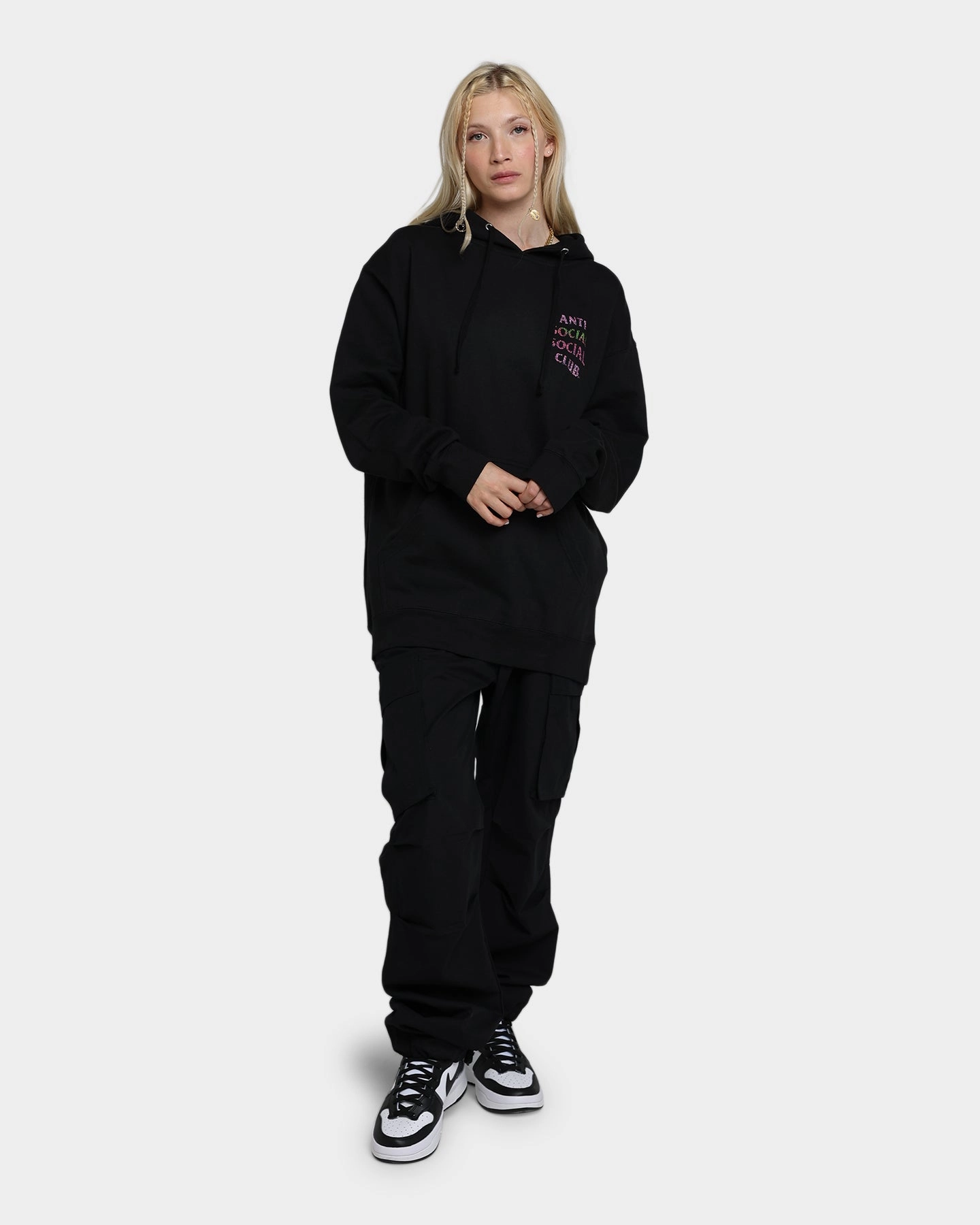 Anti Social Social Club Tronic Hoodie Black