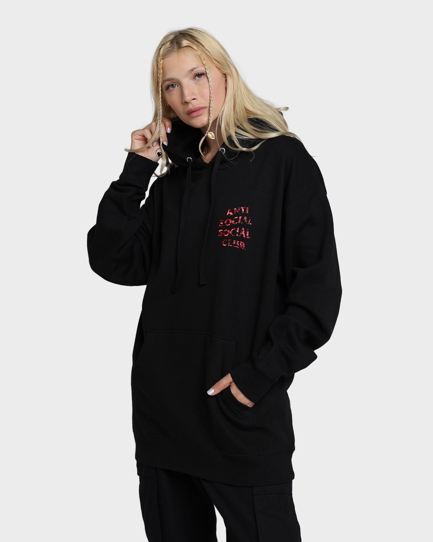 Anti Social Social Club Wildlife Hoodie Black