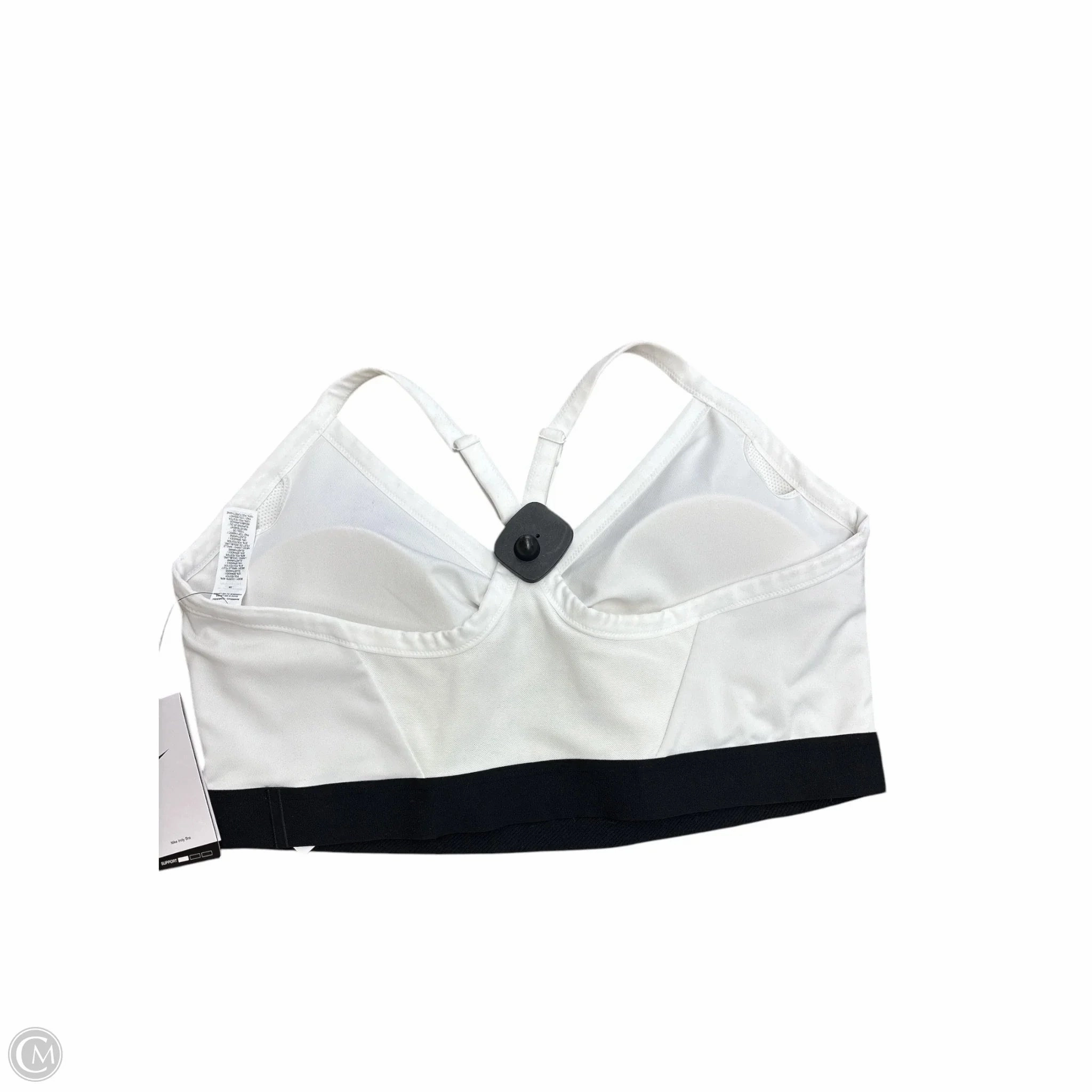 Athletic Bra By Nike Apparel In White. Size: 2x