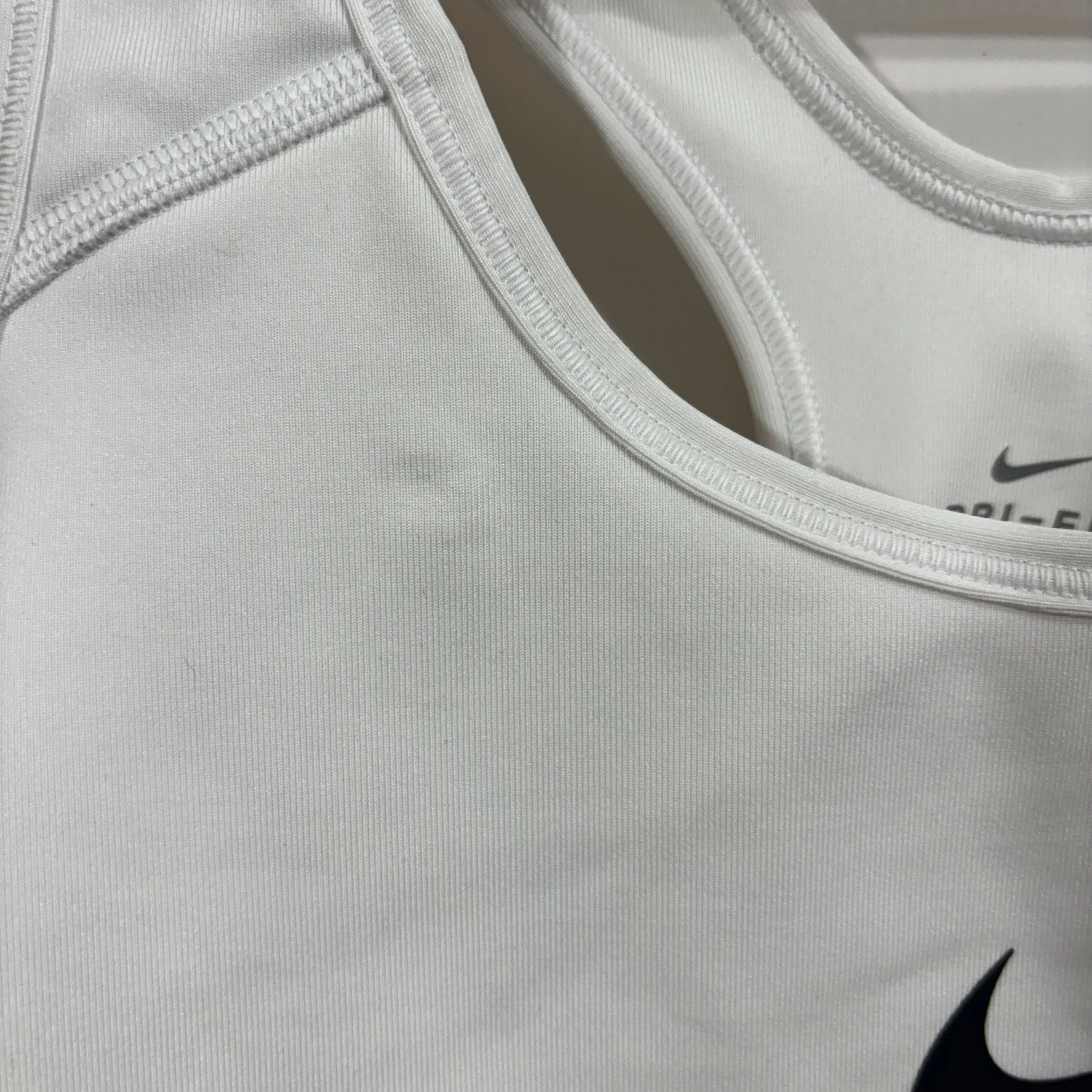 Athletic Bra By Nike Apparel In White. Size: 3x