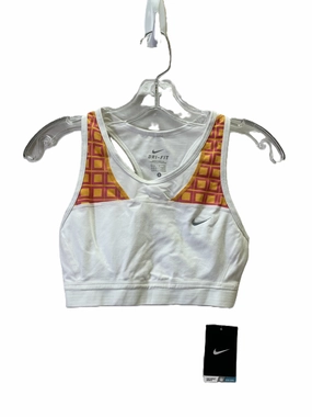 Athletic Bra By Nike Apparel In White. Size: S