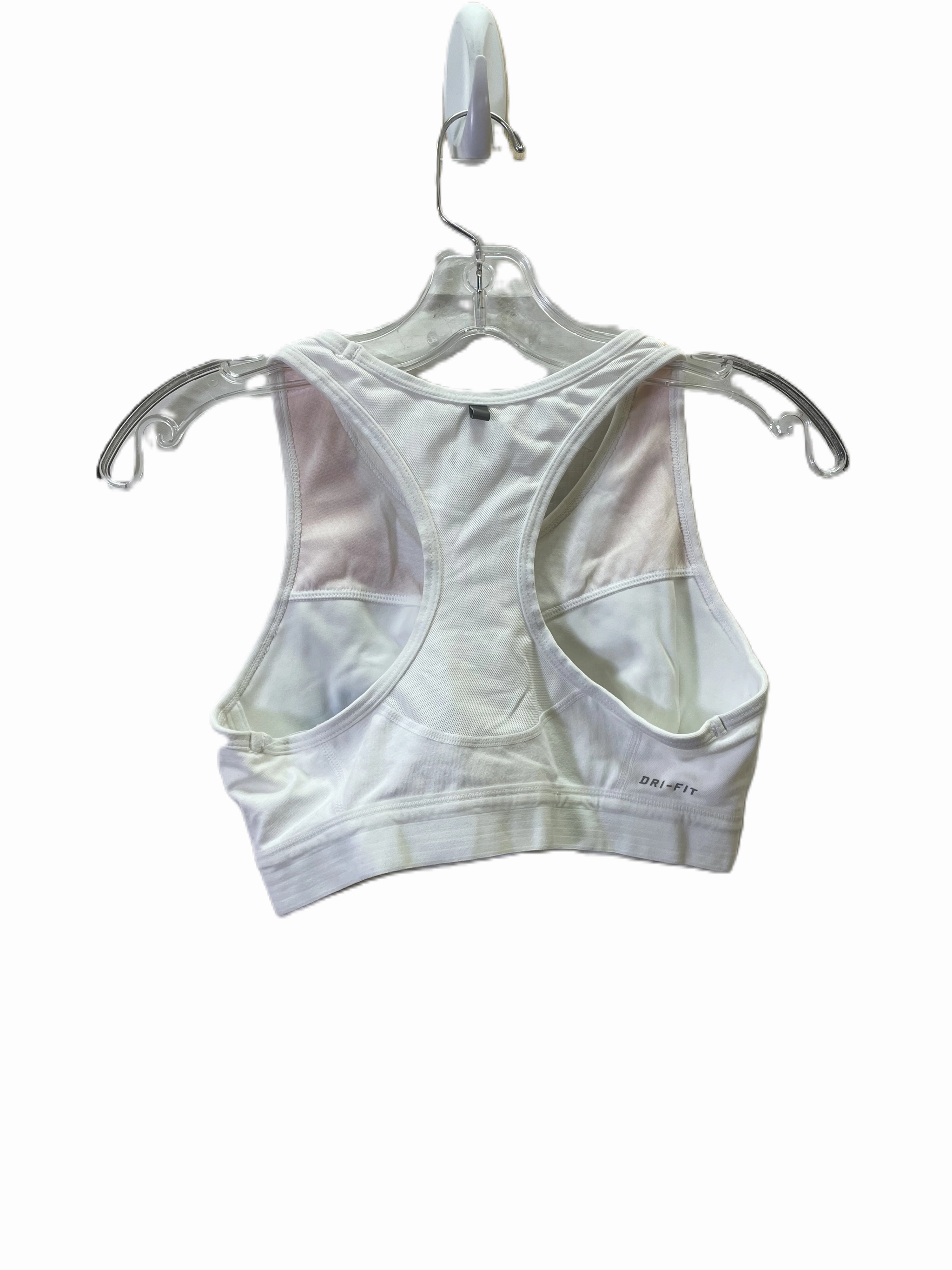 Athletic Bra By Nike Apparel In White. Size: S