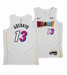 Bam Adebayo Nike Miami Mashup Vol. 2 Swingman Jersey - Player's Choice