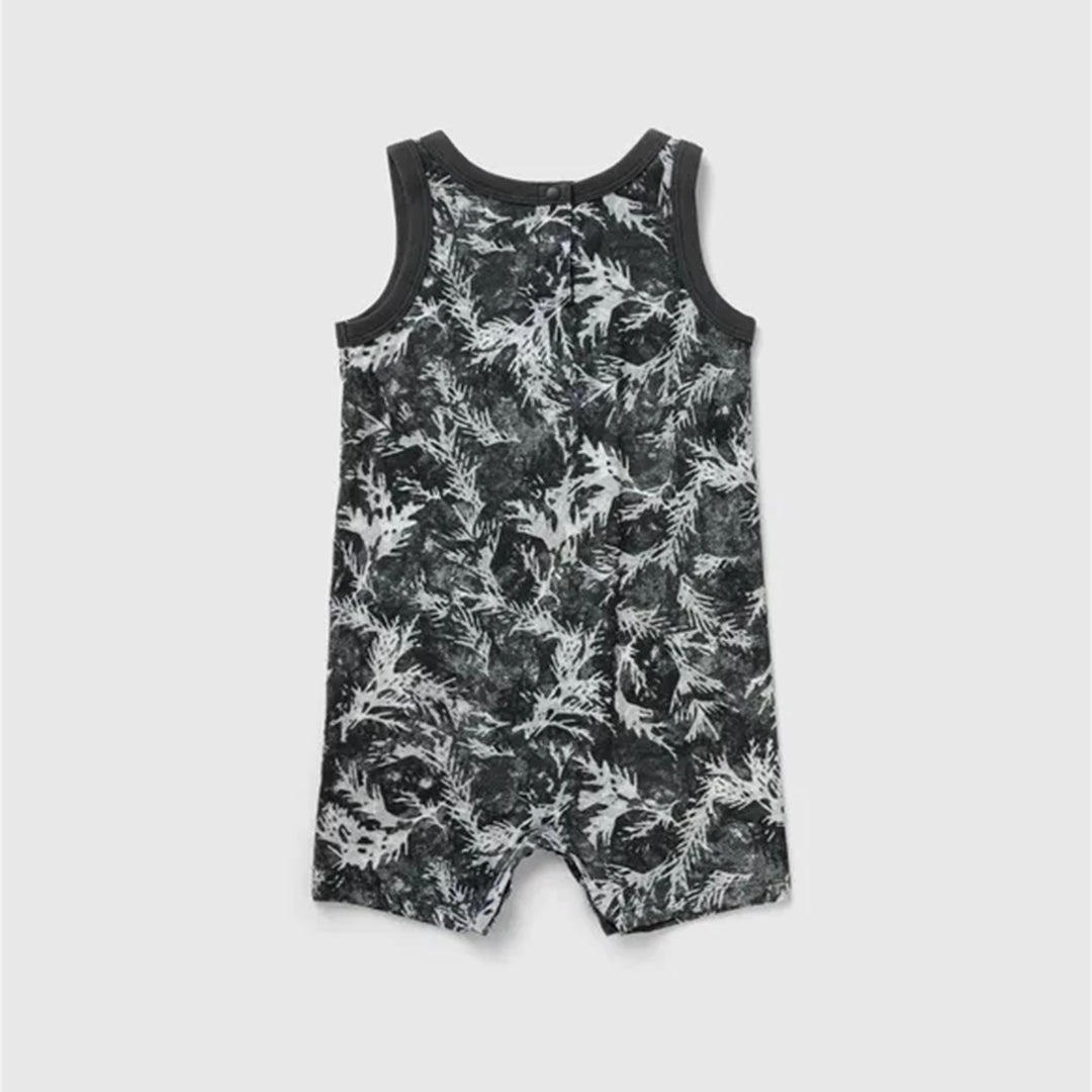 Barboteuse Nike Sportswear Leaf Dye Bébé - Gris/Blanc