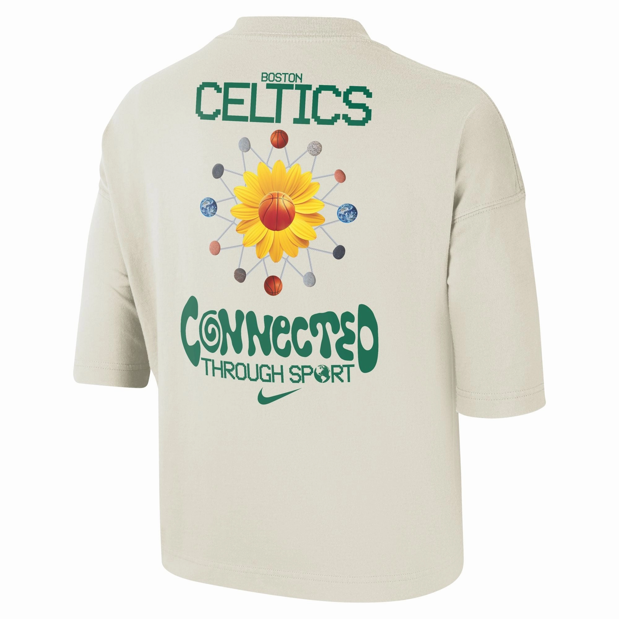Boston Celtics Courtside Women's Boxy T-Shirt