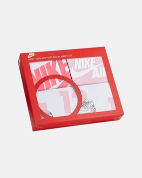Coffret Naissance Nike Bébé Fille - Rose/Blanc