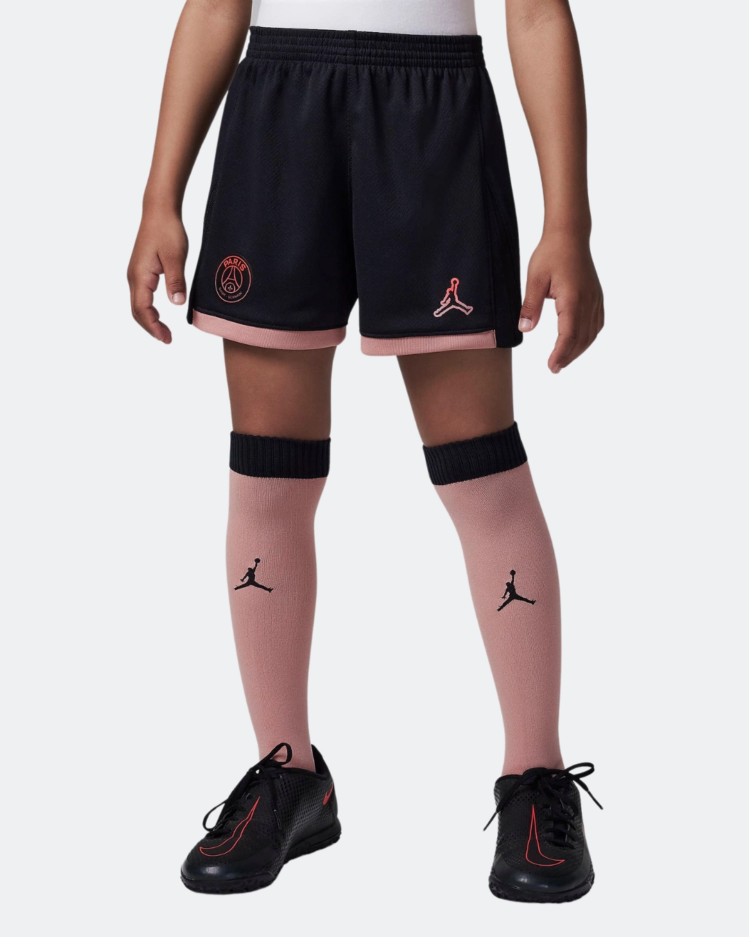 Ensemble 3 pièces PSG Enfant 2024/2025 - Rose/Noir