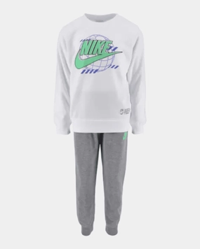 Ensemble Nike Digital Escape Crew Bébé - Blanc/Gris