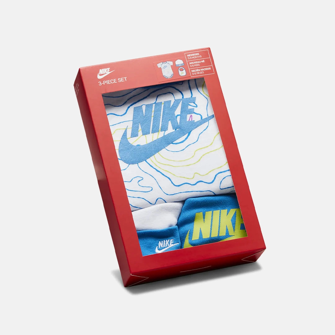 Ensemble Nike Sportswear bébé - Blanc/Bleu/Jaune