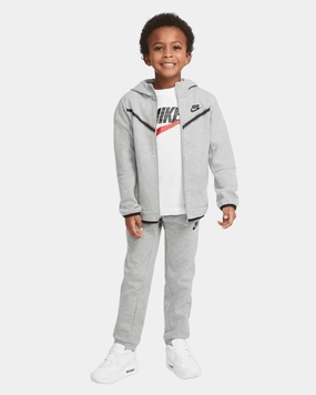 Ensemble Nike Sportswear Tech Fleece Enfant - Gris