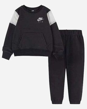 Ensemble Survêtement Nike Air Bébé - Noir/Gris
