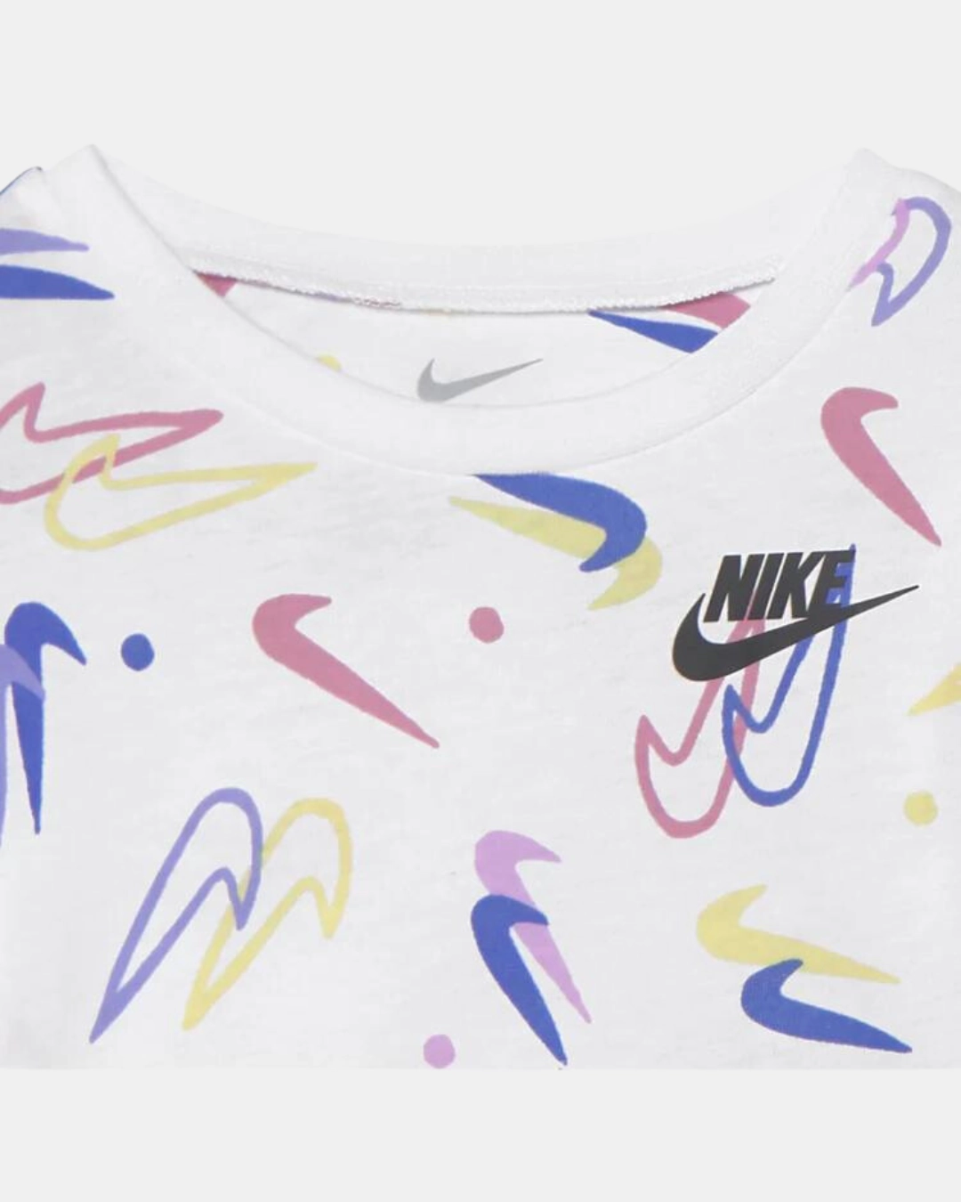 Ensemble T-shirt/Legging Nike Enfant - Blanc/Noir