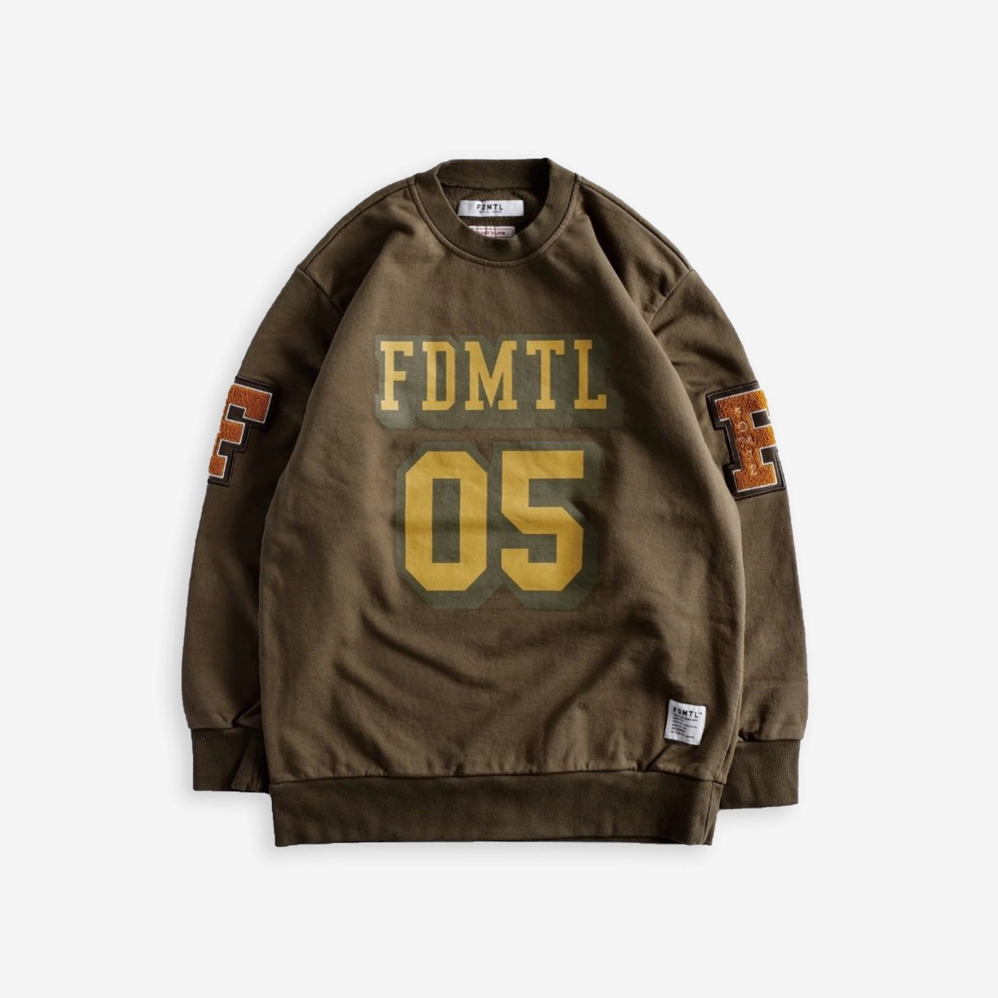 FDMTL | Brand | 05 SWEAT SHIRT { KHAKHI