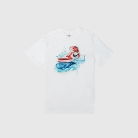 FLIGHT ESSENTIALS AJ1 S/S T-SHIRT WHITE