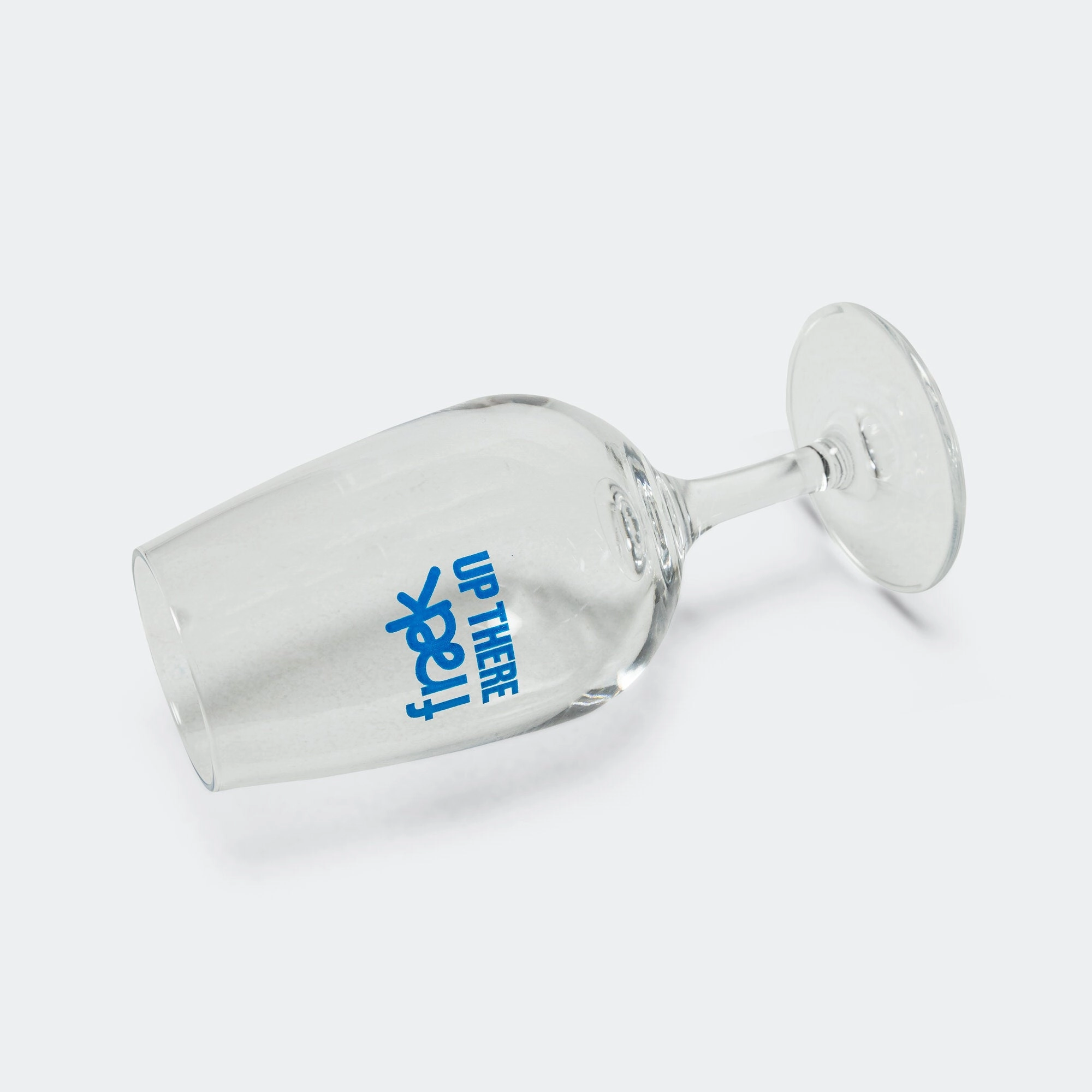 Fraek x UP THERE Wine Glass - Clear