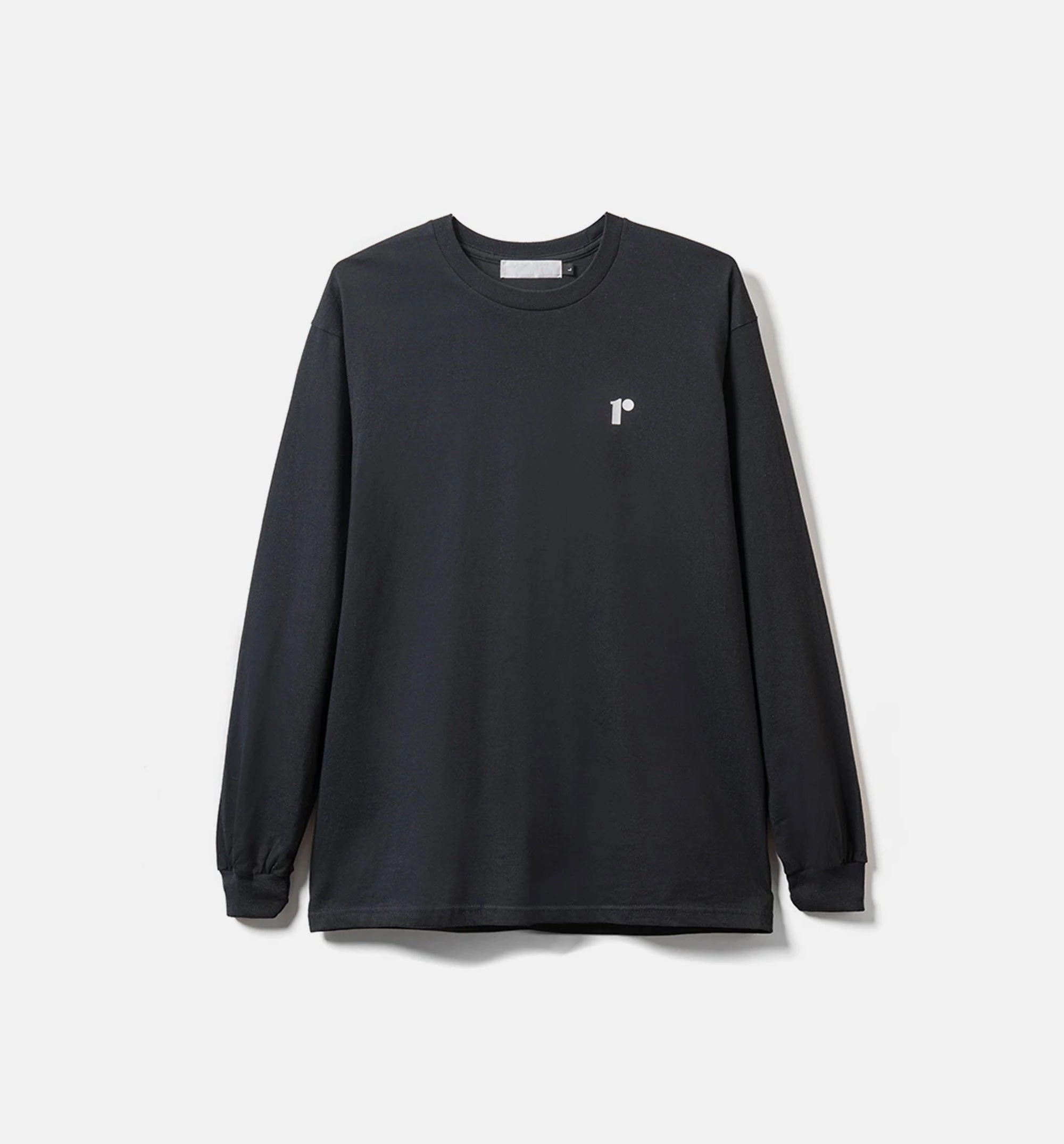 Full Circle Mens Long Sleeve T-Shirt - Black