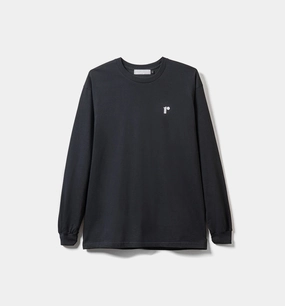 Full Circle Mens Long Sleeve T-Shirt - Black