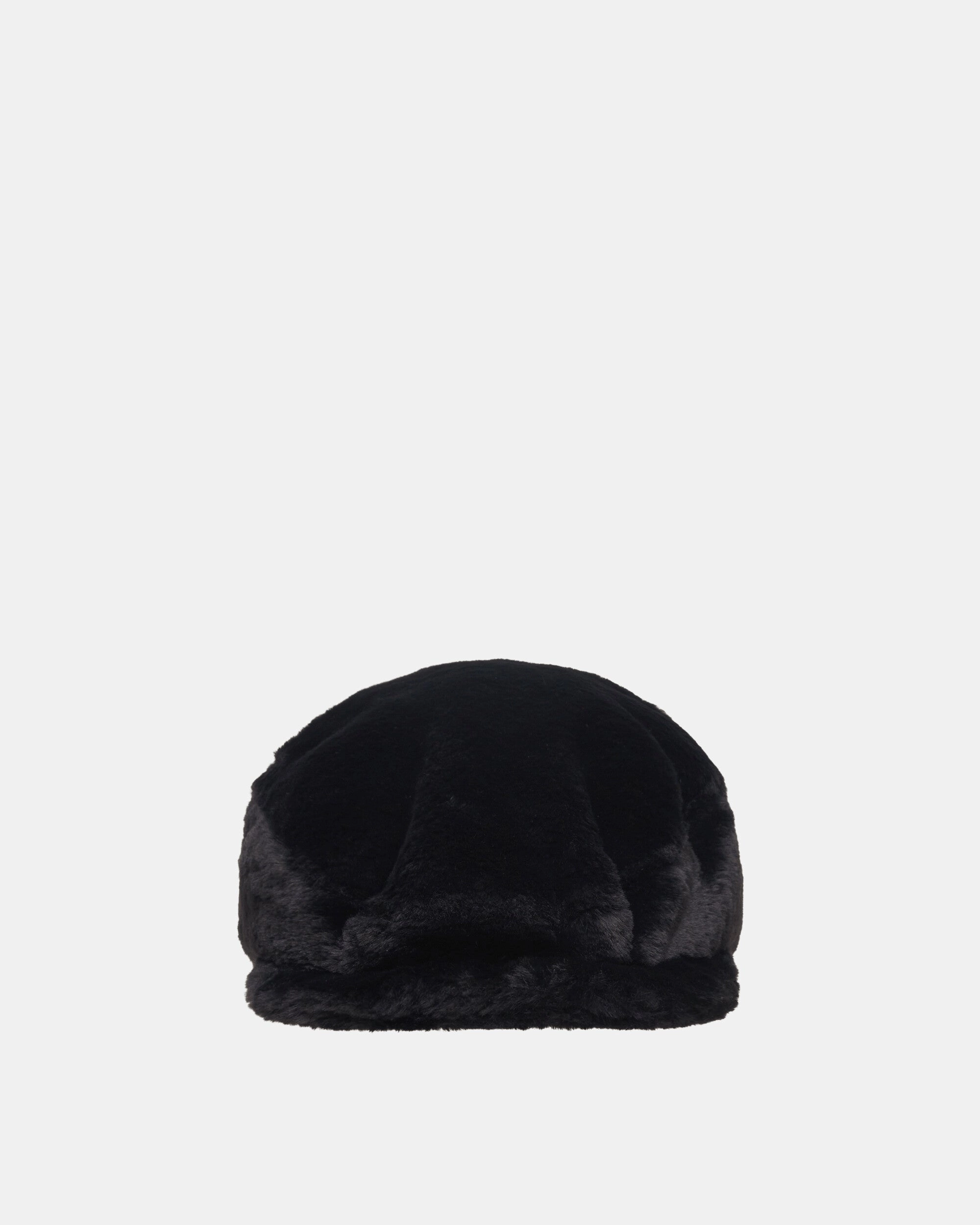 Fur Hunting Hat Black