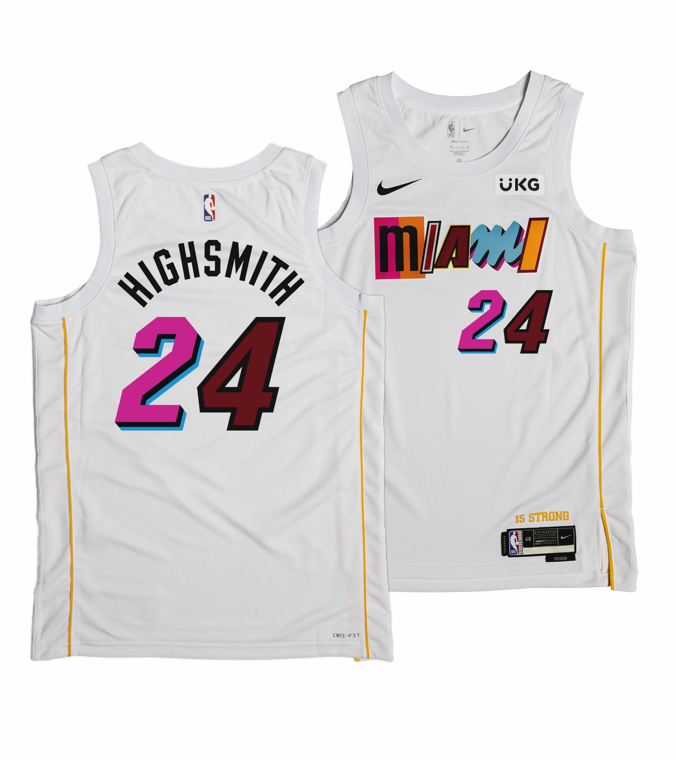 Haywood Highsmith Nike Miami Mashup Vol. 2 Swingman Jersey - Player's Choice