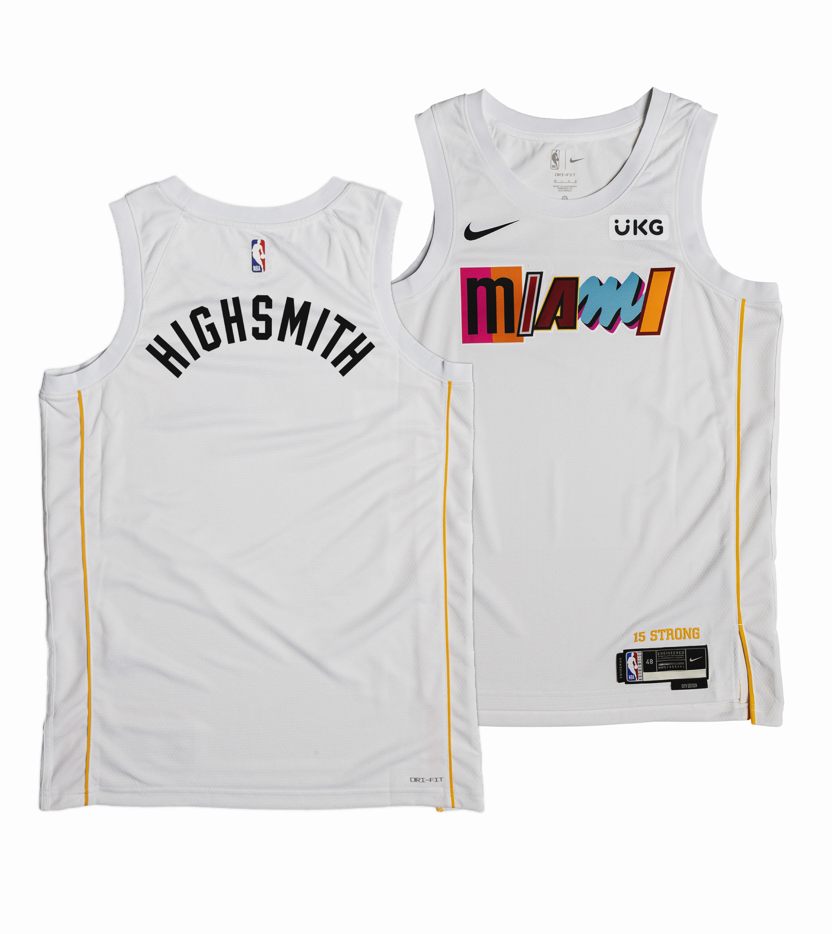 Haywood Highsmith Nike Miami Mashup Vol. 2 Youth Swingman Jersey - Custom Number Style