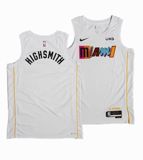 Haywood Highsmith Nike Miami Mashup Vol. 2 Youth Swingman Jersey - Custom Number Style