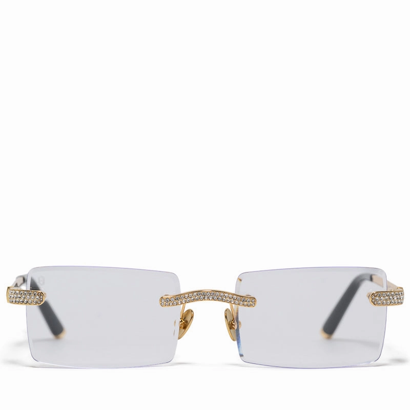 James Oro Iced Authentic - Clear/Gold