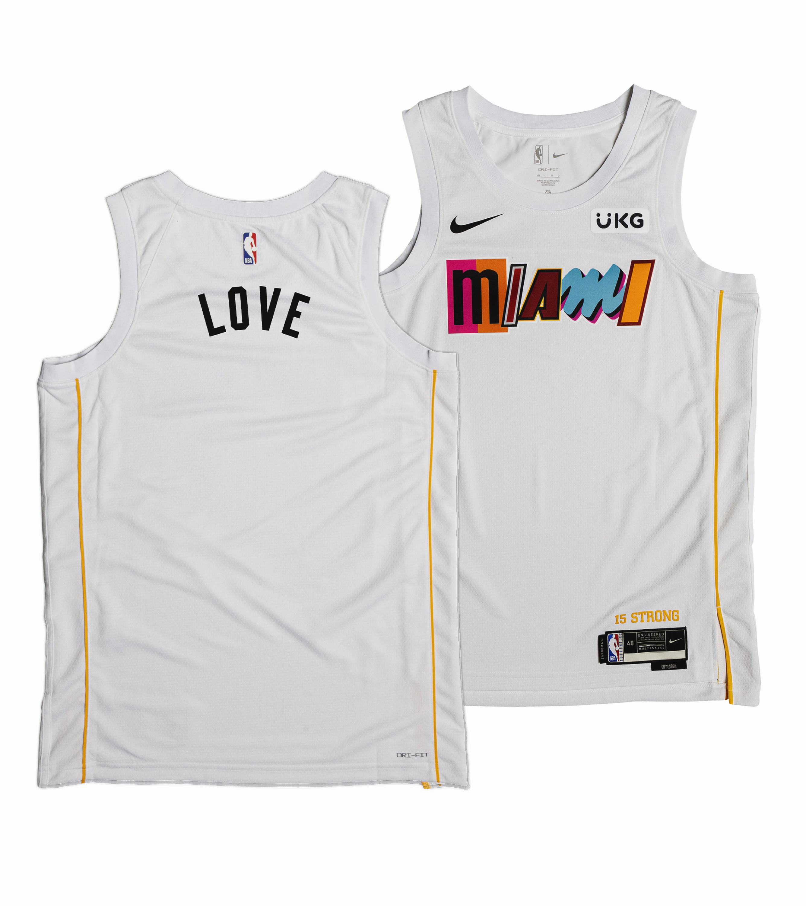 Kevin Love Nike Miami Mashup Vol. 2 Youth Swingman Jersey - Custom Number Style