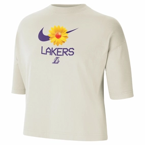 Los Angeles Lakers  Warriors Courtside Women's Boxy T-Shirt