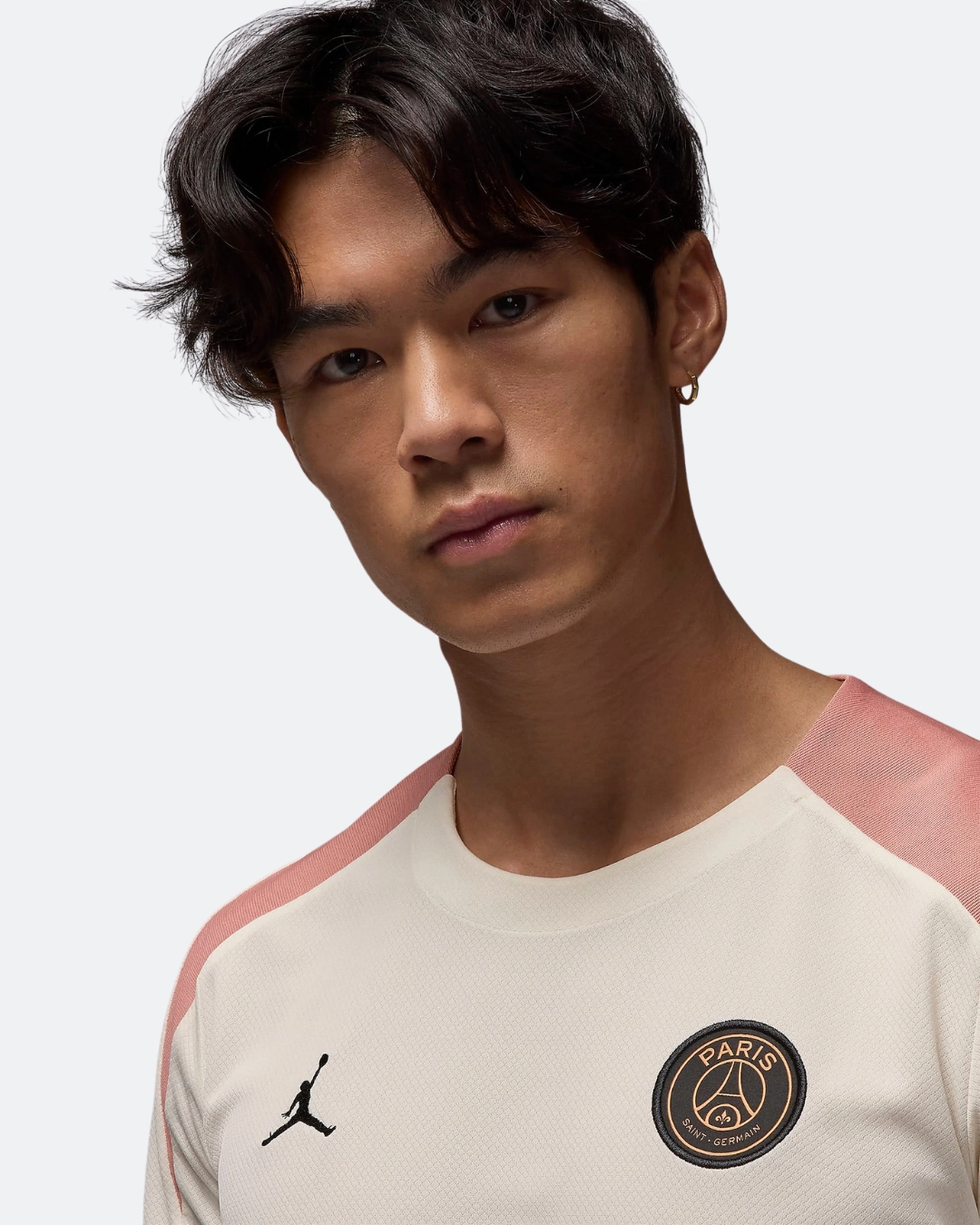 Maillot d'entrainement PSG 2024/2025 - Crème/Rose