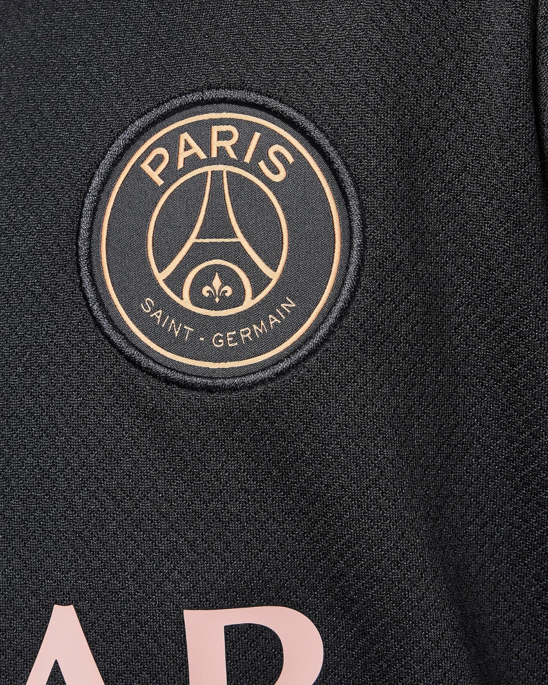 Maillot d'entrainement PSG Junior 2024/2025 - Noir/Rose