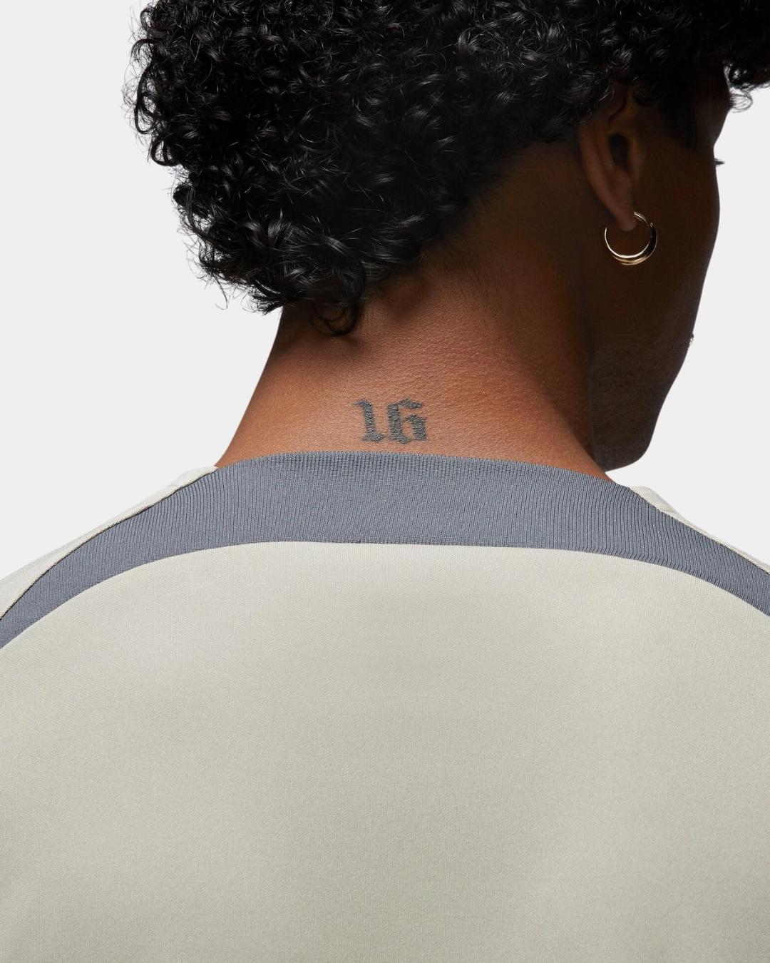 Maillot d'entrainement PSG X Jordan - Beige/Noir