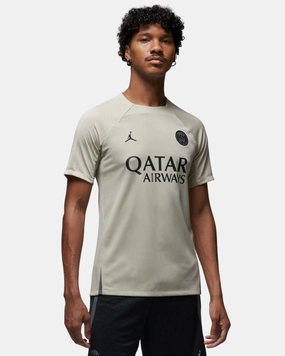 Maillot d'entrainement PSG X Jordan - Beige/Noir