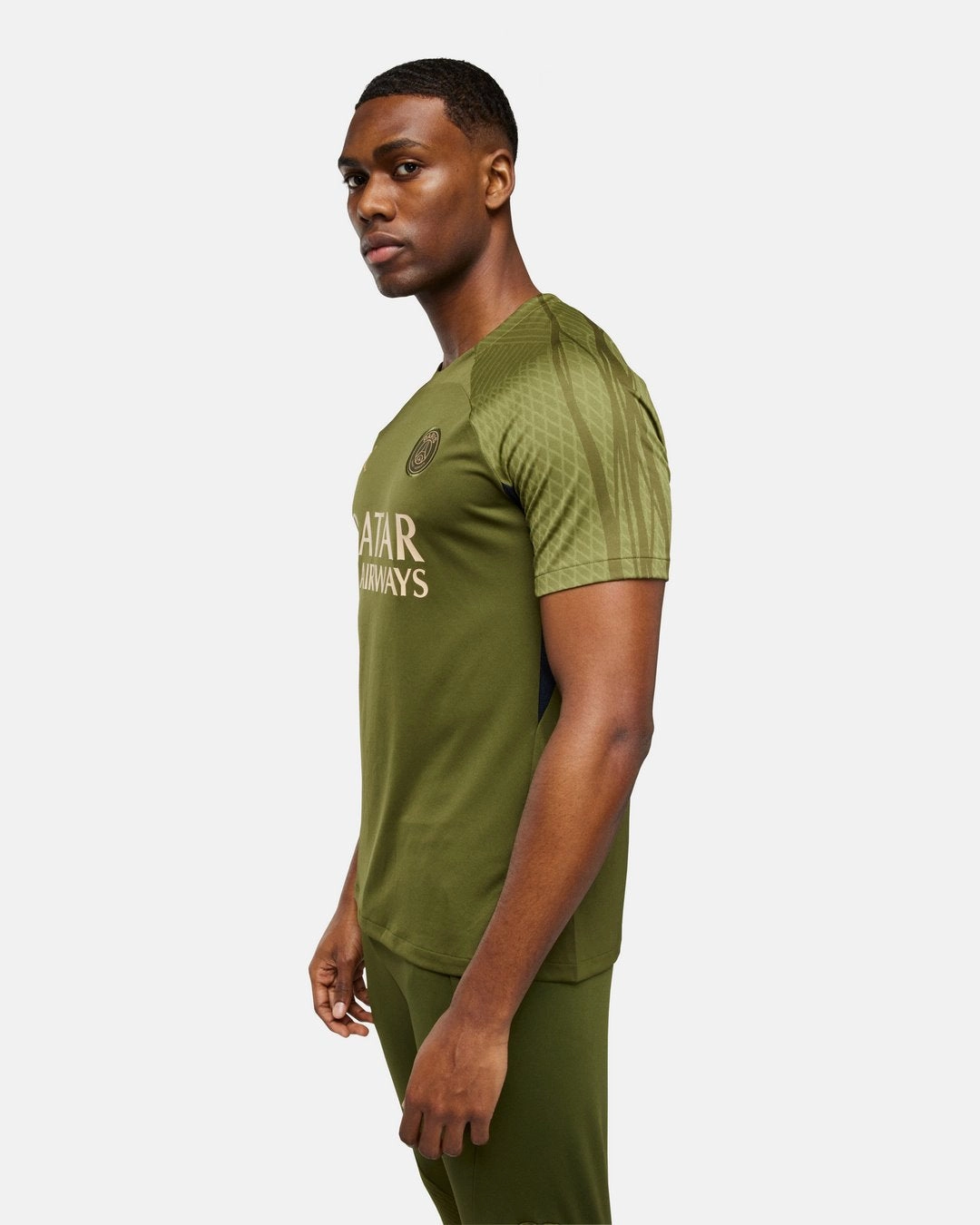 Maillot d'entrainement PSG x Jordan Fourth - Kaki