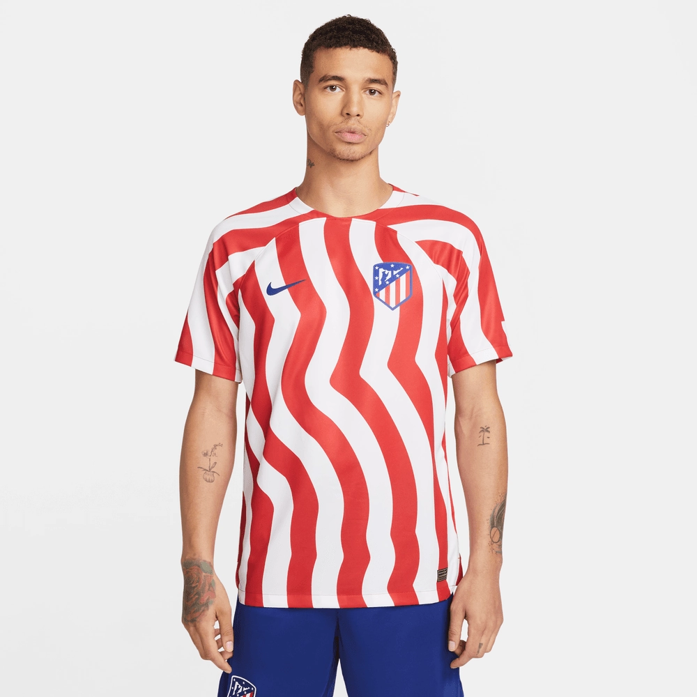 Maillot Domicile Atletico Madrid - Blanc/Rouge