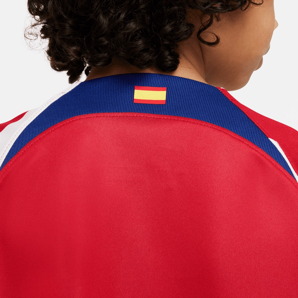 Maillot Domicile Atletico Madrid Junior 2022/2023 - Blanc/Rouge