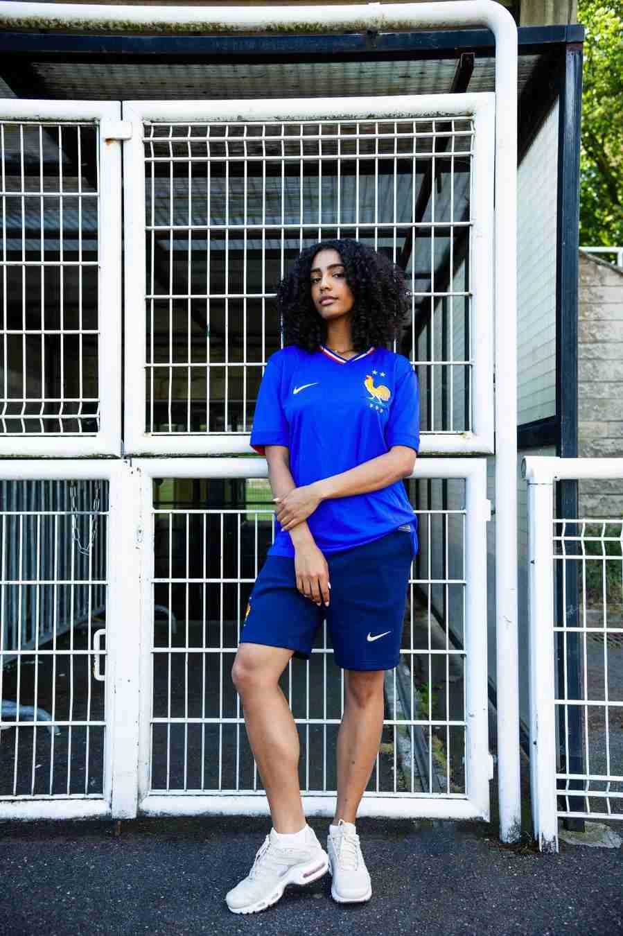 Maillot Domicile  Equipe de France 2024 - Bleu
