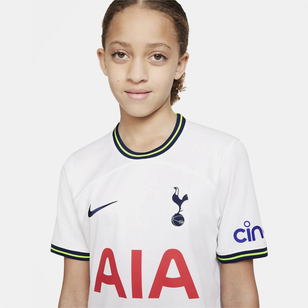 Maillot Domicile Tottenham junior 2022/2023 - Blanc/Bleu/Rouge