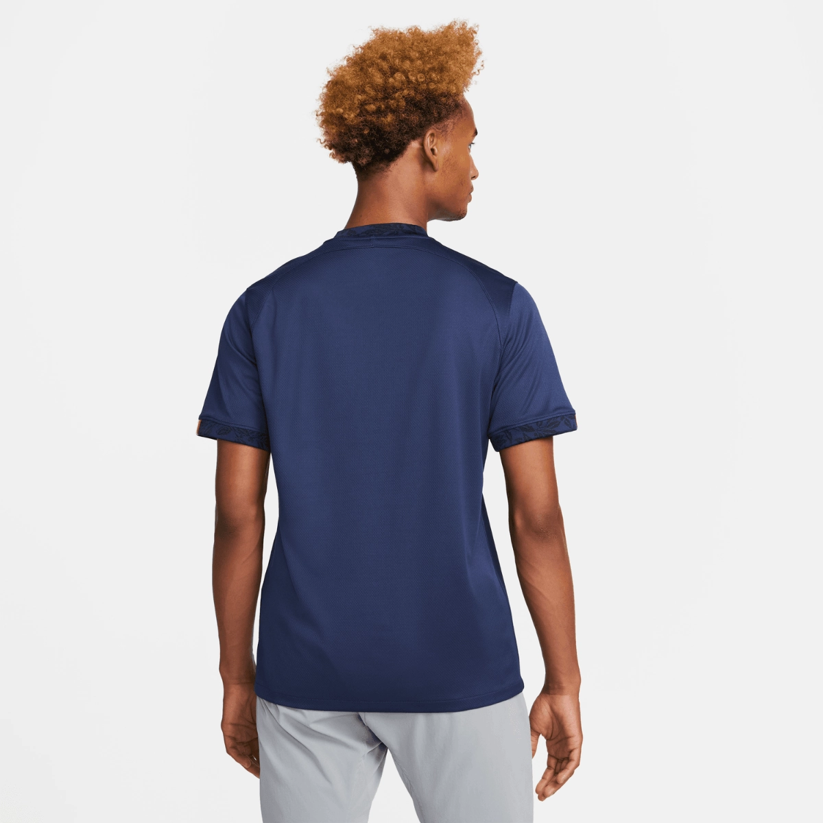 Maillot Equipe de France Domicile  2022 - Bleu/Doré