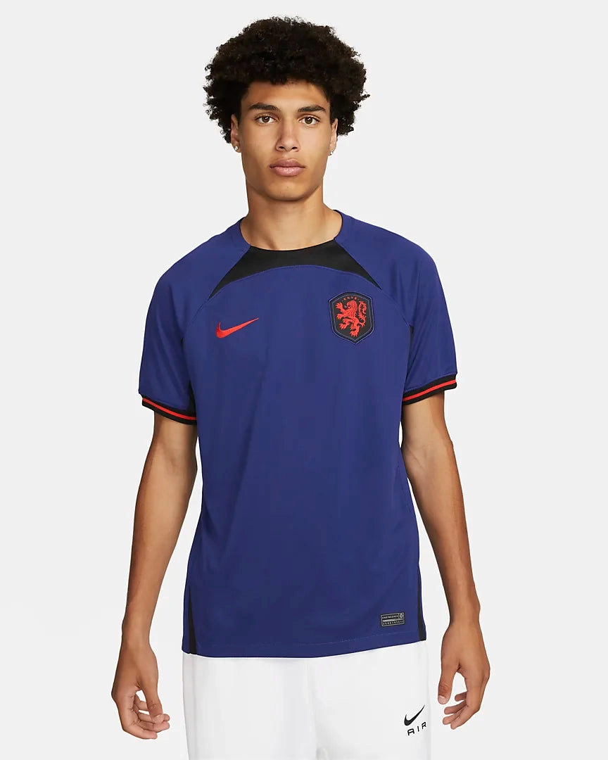 Maillot Extérieur Pays-Bas 2022 - Bleu/Orange