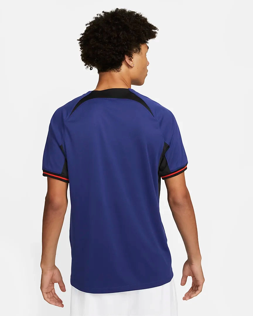 Maillot Extérieur Pays-Bas 2022 - Bleu/Orange
