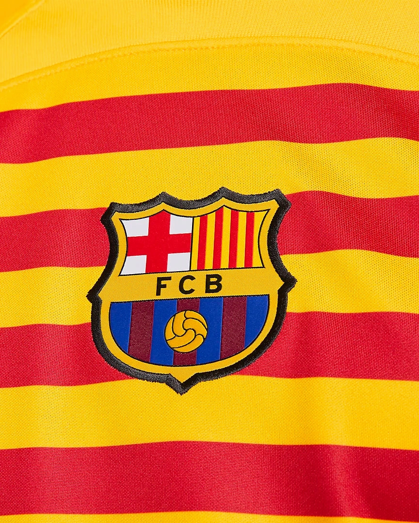 Maillot FC Barcelone Fourth 2023 - Jaune/Rouge/Bleu